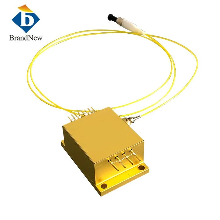 เลเซอร์ไดโอดคู่ไฟเบอร์ 8W 808nm 12 พิน